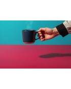 Tazza in ceramica LC blu marino - 350ml