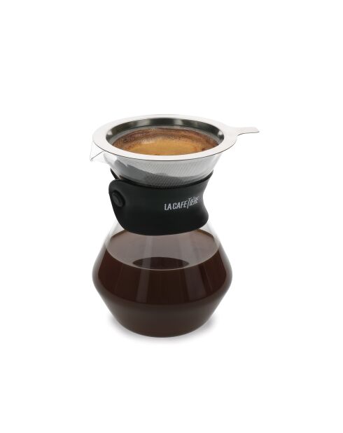 Ensemble de cafetière à filtre LC noir - 400ml