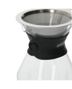 Ensemble de cafetière à filtre LC noir - 400ml