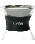 Ensemble de cafetière à filtre LC noir - 400ml