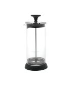 Melkopschuimer van helder glas - 400 ml