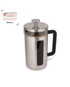 Caffettiera francese LC Pisa 8 tazze cromata spazzolata - 1L