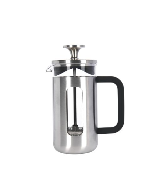 Caffettiera francese LC Pisa 3 tazze cromata spazzolata - 350ml