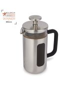 Caffettiera francese LC Pisa 3 tazze cromata spazzolata - 350ml