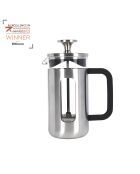Caffettiera francese LC Pisa 3 tazze cromata spazzolata - 350ml