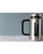 Caffettiera francese LC Pisa 3 tazze cromata spazzolata - 350ml