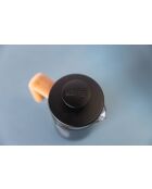 Caffettiera francese LC Pisa 3 tazze cromata spazzolata - 350ml