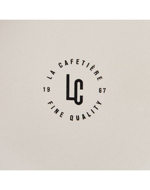 Teiera in ceramica LC color crema stile latte - 1,5 l