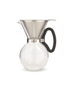 LC Kaffeefilter aus Edelstahl, feinmaschig, 12,2 x 10 x 6,2 cm, silberfarben