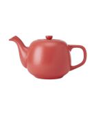 Théière en céramique rouge LC - 600ml