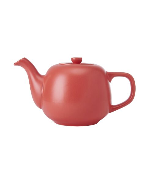 Théière en céramique rouge LC - 600ml