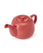 Théière en céramique rouge LC - 600ml