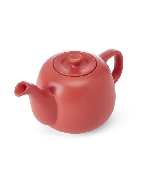 Théière en céramique rouge LC - 600ml