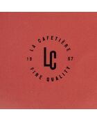 Théière en céramique rouge LC - 600ml