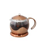 Théière filtre 4 tasses en verre IZMIR en cuivre - 1L