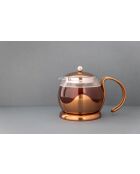 Théière filtre 4 tasses en verre IZMIR en cuivre - 1L