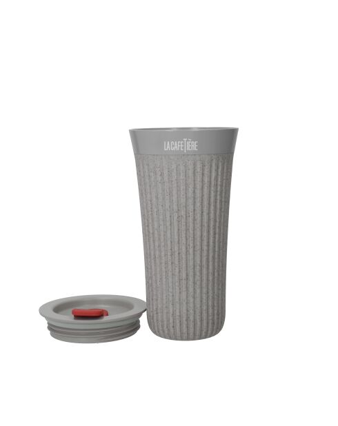 Tazza da viaggio trasparente LC The Beanie - 455 ml