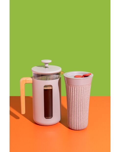 Tazza da viaggio trasparente LC The Beanie - 455 ml