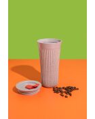 Tazza da viaggio trasparente LC The Beanie - 455 ml