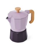 Cafetière italienne 3 tasses LC bicolore violette - 150ml