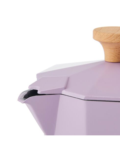 Cafetière italienne 3 tasses LC bicolore violette - 150ml
