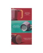 Cafetière italienne 3 tasses LC bicolore violette - 150ml