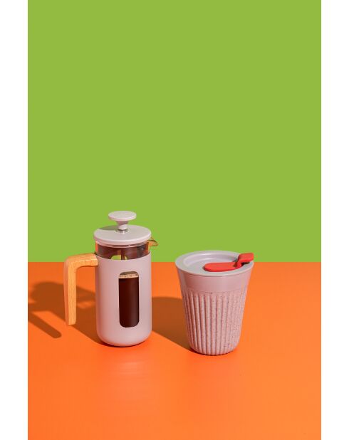 Tazza da viaggio trasparente LC The Beanie - 227ml