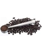 LC-Kaffeedosierer und silberner Beutelclip - 3,6 x 2,5 x 17,8 cm