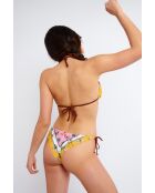 Thelionuna Ohan rosafarbener 2-teiliger Triangel-Badeanzug