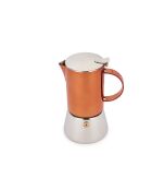 Caffettiera LC Edited da 4 tazze in acciaio inossidabile e rame - 250 ml