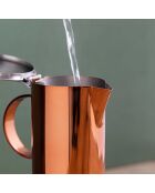 Caffettiera LC Edited da 4 tazze in acciaio inossidabile e rame - 250 ml