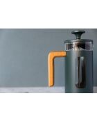 Caffettiera francese LC Pisa da 3 tazze con manico in legno verde - 350 ml