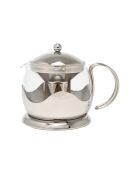 Théière filtre 4 tasses en verre Izmir inoxydable argentée - 1L