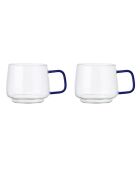 Set di 2 bicchieri LC colorati blu - 275ml