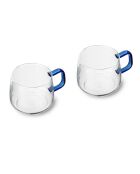 Set di 2 bicchieri LC colorati blu - 275ml