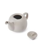 Teiera in ceramica LC color crema stile latte - 600ml