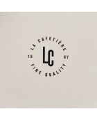 Teiera in ceramica LC color crema stile latte - 600ml