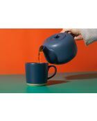 Théière en céramique LC bleue - 1.2L