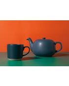 Théière en céramique LC bleue - 1.2L