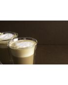 Set di 2 tazze da latte LC Jack trasparenti - 300 ml