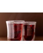 Set di 2 tazze da latte LC Jack trasparenti - 300 ml