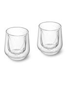 Set di 2 bicchieri da cortado trasparenti LC Siena a doppia parete - 135 ml