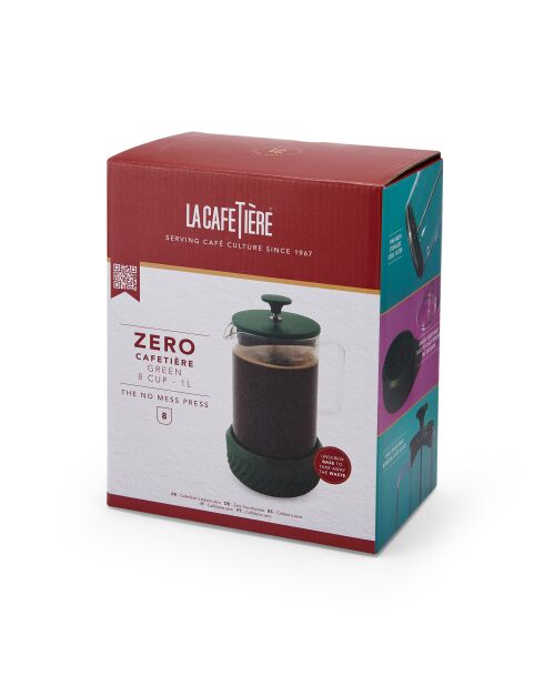 Caffettiera francese LC Zero GRN verde da 8 tazze - 1L