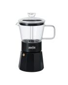 Caffettiera italiana 6 tazze LC Verona Gls nera - 290ml