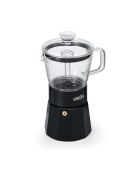 Caffettiera italiana 6 tazze LC Verona Gls nera - 290ml