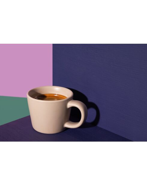 Tazza da caffè espresso in ceramica color crema LC Latte - 8x8x5 cm