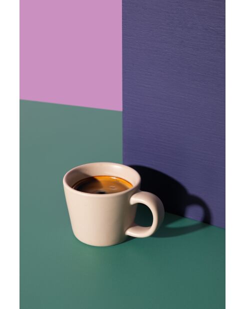 Tazza da caffè espresso in ceramica color crema LC Latte - 8x8x5 cm