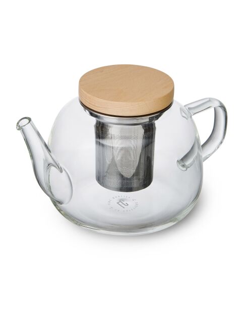 Théière à filtre 4 tasses en verre LC RIALTO claire - 900ml