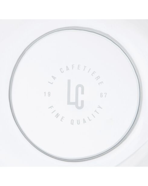 Théière à filtre 4 tasses en verre LC RIALTO claire - 900ml