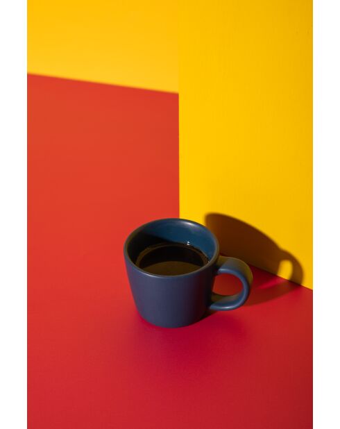 Tazzina da espresso in ceramica LC blu - 65ml